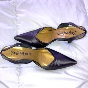Yves Saint Laurent Sling Back Heels